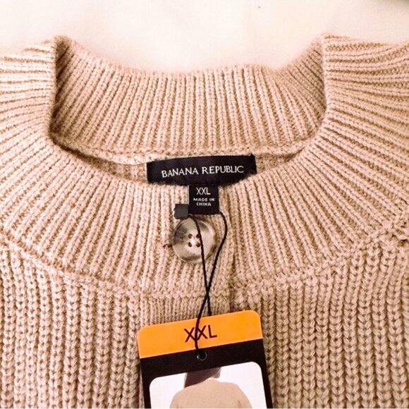 Banana Republic Women's Button Front Cardigan TAN SIZE XXL - Picture 9 of 16